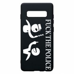 Чехол для Samsung S10+ Fuck the Police - PrintSalon