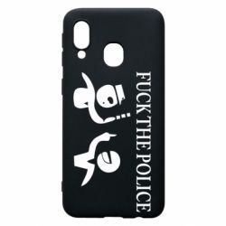 Чехол для Samsung A40 Fuck the Police-PrintSalon Чехол для Samsung A40 Fuck the Police