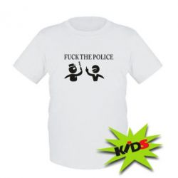 Дитяча футболка Fuck the Police-PrintSalon Дитяча футболка Fuck the Police