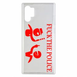 Чехол для Samsung Note 10 Plus Fuck the Police - PrintSalon