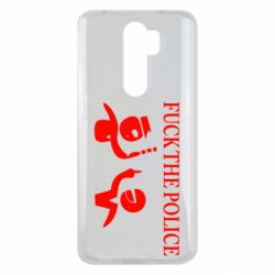 Чехол для Xiaomi Redmi Note 8 Pro Fuck the Police - PrintSalon