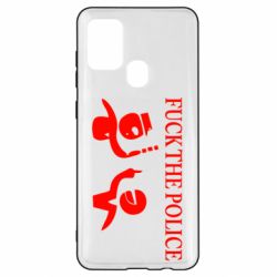 Чехол для Samsung A21s Fuck the Police - PrintSalon
