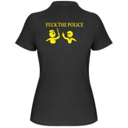Женское поло Fuck the Police-PrintSalon Женское поло Fuck the Police