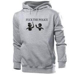 Мужское худи Fuck the Police - PrintSalon