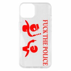 Чехол для iPhone 14 Fuck the Police - PrintSalon