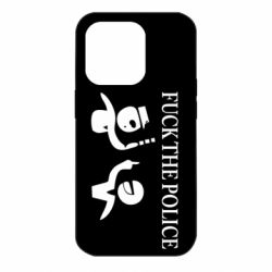 Чехол для iPhone 14 Pro Fuck the Police - PrintSalon