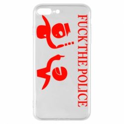 Чехол для iPhone 7 Plus Fuck the Police - PrintSalon