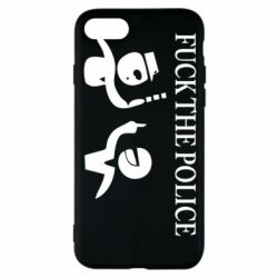 Чехол для iPhone 8 Fuck the Police - PrintSalon
