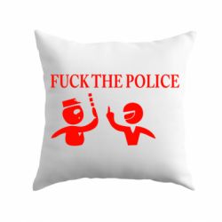 Подушка Fuck the Police - PrintSalon
