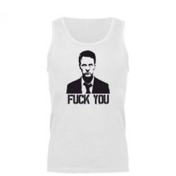 Майка чоловіча fuck you (бійцівський клуб)-PrintSalon Майка чоловіча fuck you (бійцівський клуб)