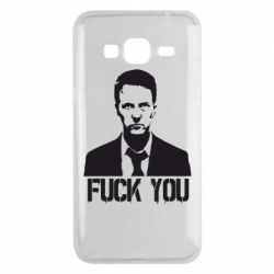 Чохол для Samsung J3 2016 fuck you (бійцівський клуб) - PrintSalon