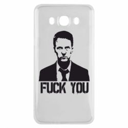 Чохол для Samsung J7 2016 fuck you (бійцівський клуб) - PrintSalon