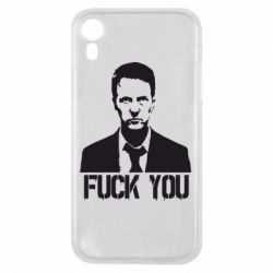 Чохол для iPhone XR fuck you (бійцівський клуб) - PrintSalon
