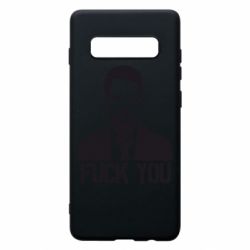 Чохол для Samsung S10+ fuck you (бійцівський клуб) - PrintSalon