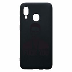 Чохол для Samsung A40 fuck you (бійцівський клуб)