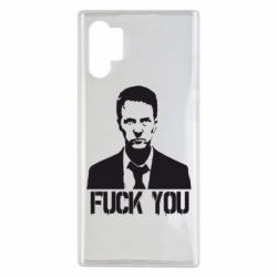 Чохол для Samsung Note 10 Plus fuck you (бійцівський клуб)