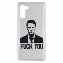 Чохол для Samsung Note 10 fuck you (бійцівський клуб) - PrintSalon