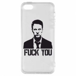 Чохол для iphone 5/5S/SE fuck you (бійцівський клуб) - PrintSalon