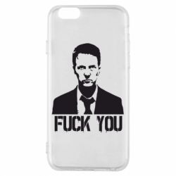 Чохол для iPhone 6/6S fuck you (бійцівський клуб) - PrintSalon