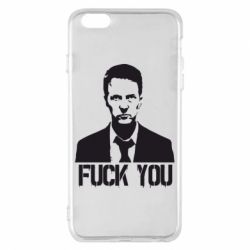 Чохол для iPhone 6 Plus/6S Plus fuck you (бійцівський клуб) - PrintSalon