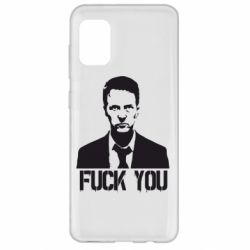 Чохол для Samsung A31 fuck you (бійцівський клуб) - PrintSalon