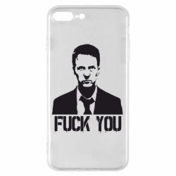 Чохол для iPhone 7 Plus fuck you (бійцівський клуб) - PrintSalon