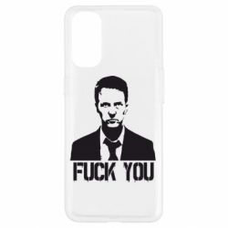 Чохол для Oppo Reno 4fuck you (бійцівський клуб) - PrintSalon