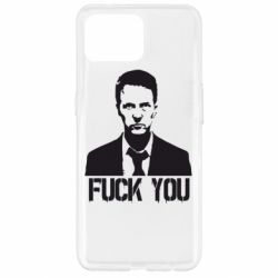 Чохол для Oppo Reno 4 Lite fuck you (бійцівський клуб) - PrintSalon