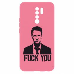 Чохол для Xiaomi Redmi 9 fuck you (бійцівський клуб) - PrintSalon