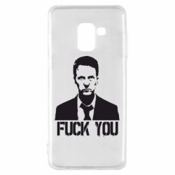 Чохол для Samsung A8 2018 fuck you (бійцівський клуб) - PrintSalon