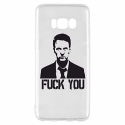 Чохол для Samsung S8 fuck you (бійцівський клуб) - PrintSalon