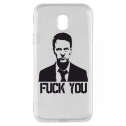 Чохол для Samsung J3 2017 fuck you (бійцівський клуб) - PrintSalon