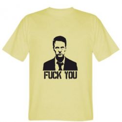 Чоловіча футболка Stedman fuck you (бійцівський клуб) - PrintSalon