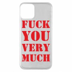 Чехол для iPhone 11 Fuck you very much