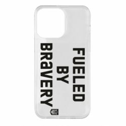 Чехол для iPhone 14 Pro Max Fueled by bravery - PrintSalon