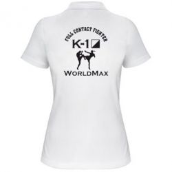 Женское поло Full contact fighter K-1 Worldmax - PrintSalon