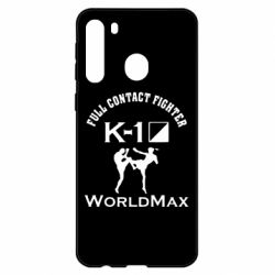 Чехол для Samsung A21 Full contact fighter K-1 Worldmax - PrintSalon