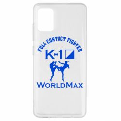 Чехол для Samsung A51 Full contact fighter K-1 Worldmax - PrintSalon