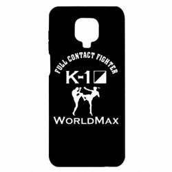 Чехол для Xiaomi Redmi Note 9S/9Pro/9Pro Max Full contact fighter K-1 Worldmax - PrintSalon