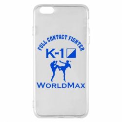 Чехол для iPhone 6 Plus/6S Plus Full contact fighter K-1 Worldmax - PrintSalon