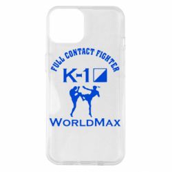 Чехол для iPhone 14 Full contact fighter K-1 Worldmax - PrintSalon