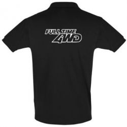 Мужское поло Full time 4wd - PrintSalon