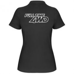 Женское поло Full time 4wd - PrintSalon