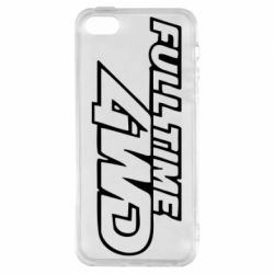 Чехол для iPhone5/5S/SE Full time 4wd - PrintSalon