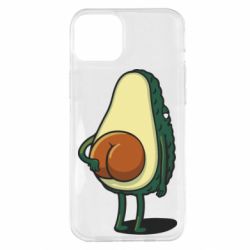 Чехол для iPhone 14 Plus Funny avocado - PrintSalon
