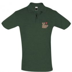 Мужское поло Funny passion - PrintSalon