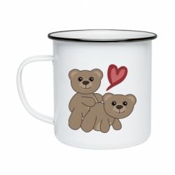 Кружка эмалированная Funny passion - PrintSalon