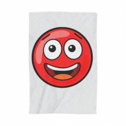 Полотенце с принтом Funny Red Ball - PrintSalon