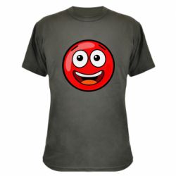 Камуфляжная футболка Funny Red Ball - PrintSalon