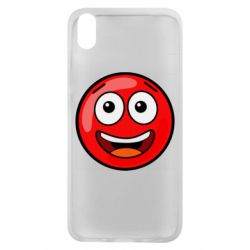 Чехол для Xiaomi Redmi 7A Funny Red Ball - PrintSalon